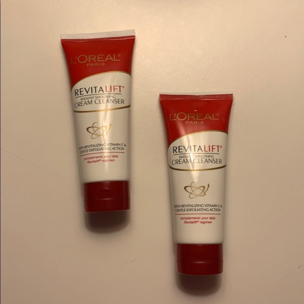 NEW Two Tubes L’Oreal Revitalift Cream Cleanser